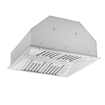 Forno Altilia 30-Inch Built-In Insert Range Hood, 600 CFM, Stainless Steel (Model FRHRE5337-30)2