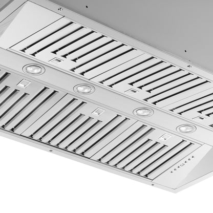 Forno Altilia 48-Inch Built-In Range Hood Insert, 1200 CFM, Stainless Steel, Model FRHRE5337-485