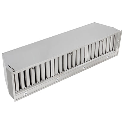 Forno Frassanito 48-Inch Recessed Range Hood, 900 CFM, Stainless Steel with Baffle Filters (Model FRHRE5346-48)1