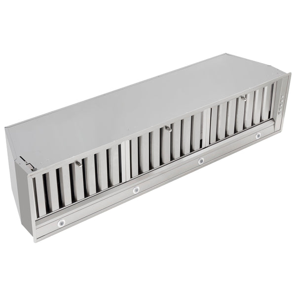 Forno Frassanito 48-Inch Recessed Range Hood, 900 CFM, Stainless Steel with Baffle Filters (Model FRHRE5346-48)