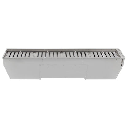 Forno Frassanito 60 in. Recessed Range Hood, 1200 CFM, Stainless Steel, Baffle Filters, Model FRHRE5346-602