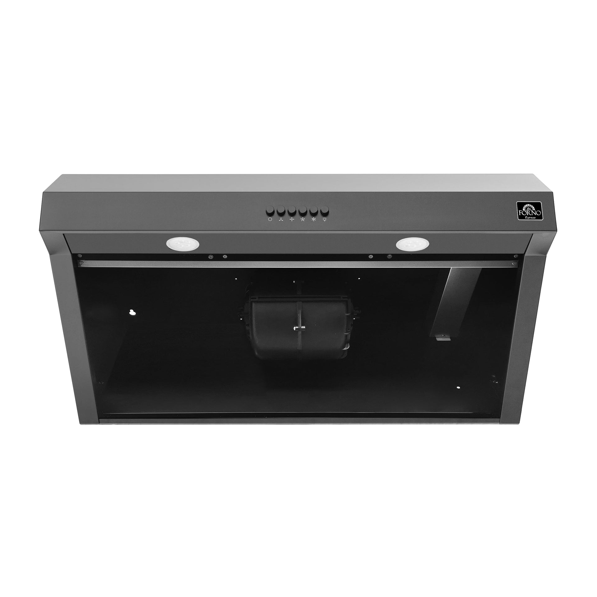 forno-bari-30-inch-under-cabinet-range-hood-400-cfm-black-with-stainless-steel-handles-frhuc5255-30blk