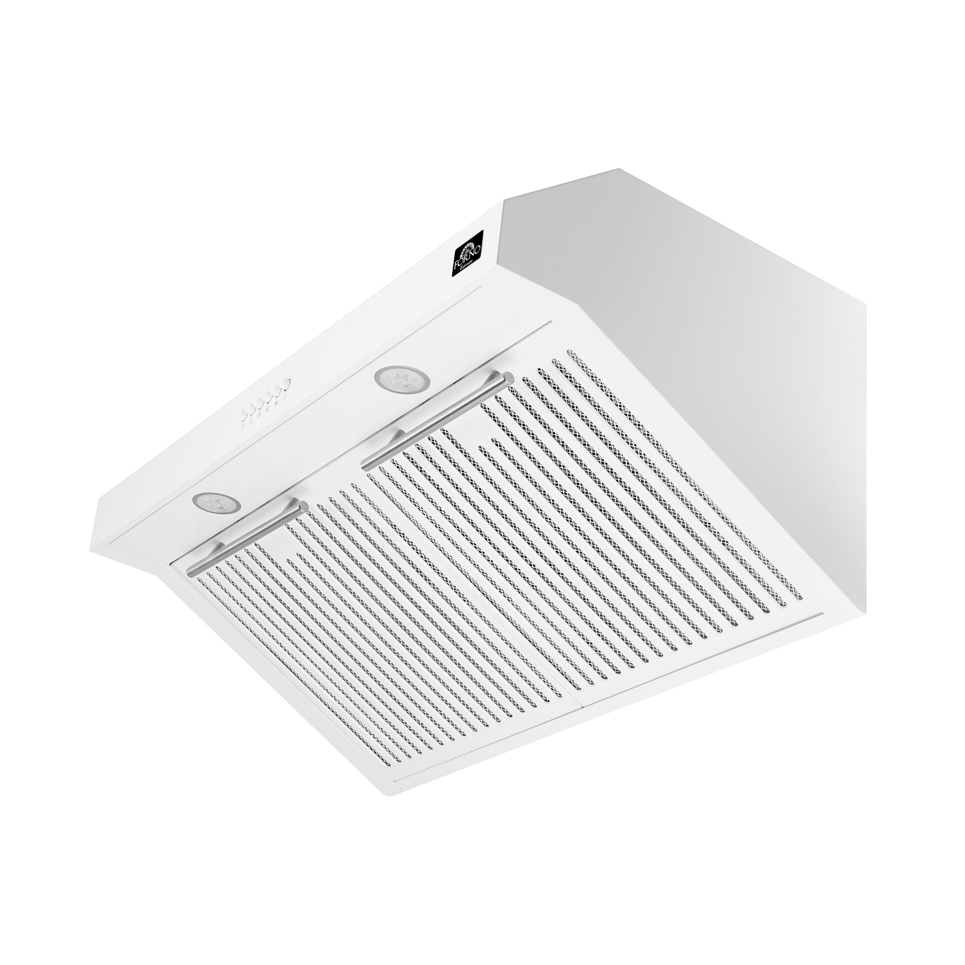 forno-bari-30-inch-under-cabinet-range-hood-400-cfm-white-with-stainless-steel-handles-model-frhuc5255-30wht