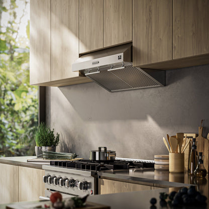 Forno Bari 30-Inch Under-Cabinet Range Hood, 400 CFM, Stainless Steel (Model FRHUC5255-30)2