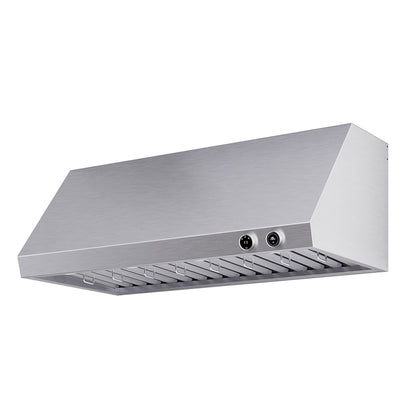 FORNO Biagio 48-Inch Wall-Mount Range Hood, 1200 CFM, Stainless Steel (Model FRHWM5009-48)6