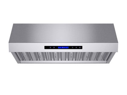 FORNO Palazzo 36-Inch Wall-Mount Range Hood, 500 CFM, Stainless Steel (Model FRHWM5030-36)1