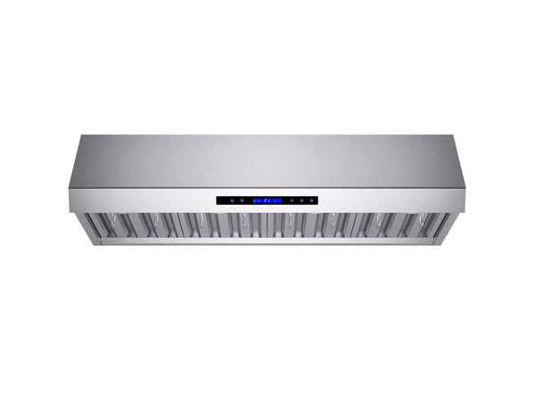 Forno Palazzo 48-Inch Wall-Mount Range Hood, 1000 CFM, Stainless Steel (Model FRHWM5030-48)