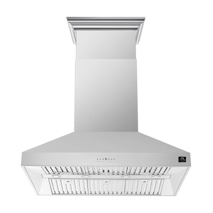 Forno Orvieto 48-Inch Wall Mount Range Hood, 1200 CFM, Stainless Steel (Model FRHWM5094-48)5
