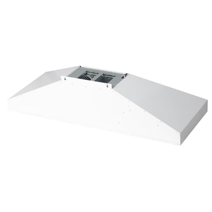 Forno Aria 60-Inch Wall-Mount Range Hood, 1200 CFM, Convertible Venting, White with Antique Brass Accents (FRHWM5095-60WHT)5