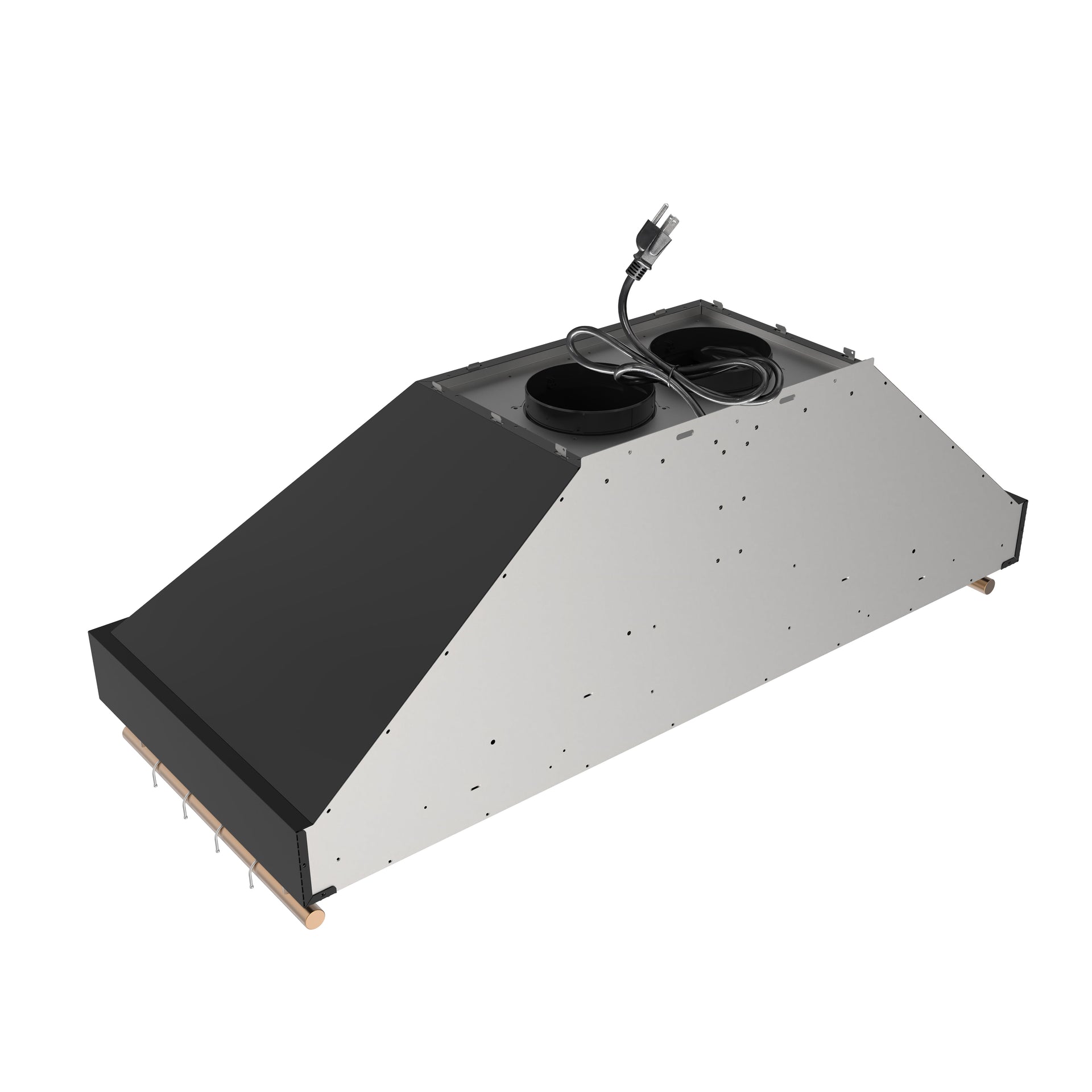 forno-venezia-48-inch-wall-mounted-range-hood-900-cfm-ducted-touch-controls-led-lighting-black-with-antique-brass-accents-frhwm5503-48blk