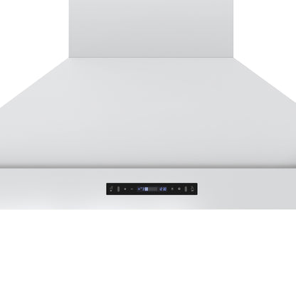 FORNO Venezia 48-Inch Wall-Mount Ducted Range Hood, 900 CFM, Touch Controls, LED Lighting, White with Antique Brass Accents (Model FRHWM5503-48WHT)4