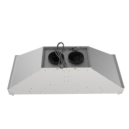 FORNO Venezia 48-Inch Wall-Mount Ducted Range Hood, 900 CFM, Touch Controls, LED Lighting, Stainless Steel (FRHWM5503-48)5