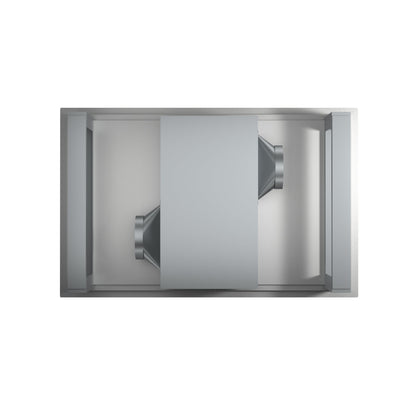 Forno Arezzo 44-Inch Ceiling-Mount Range Hood, 1200 CFM, Stainless Steel (FRHRE5312-44)8