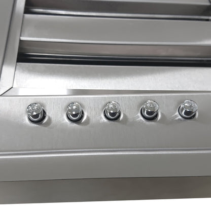 Forno Frassanito 30-Inch Ceiling-Mount Range Hood, 450 CFM, Stainless Steel (FRHRE5346-30)6
