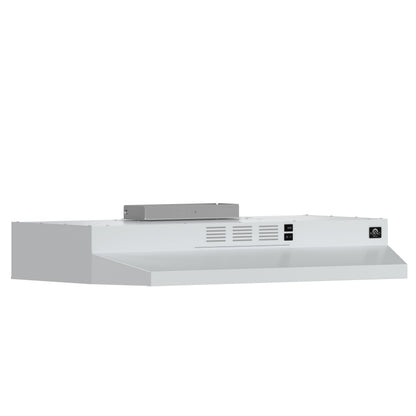 FORNO Cappa 30-Inch Under-Cabinet Range Hood, 200 CFM, Convertible, White (FRHUC5200-30WHT)5