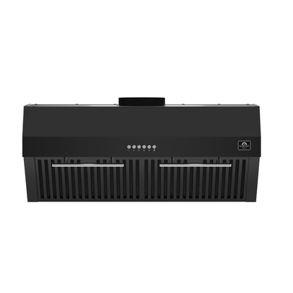 Forno Bari 30-Inch Under-Cabinet Range Hood, 400 CFM, Black with Stainless Steel Handles (FRHUC5255-30BLK)7