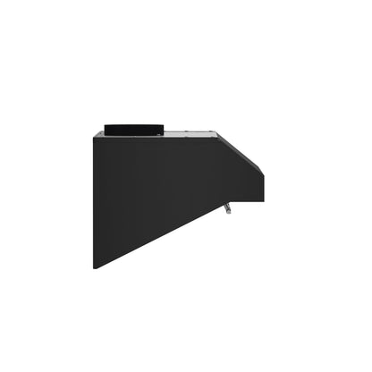 Forno Bari 30-Inch Under-Cabinet Range Hood, 400 CFM, Black with Antique Brass Handles (FRHUC5255-30BLK)4