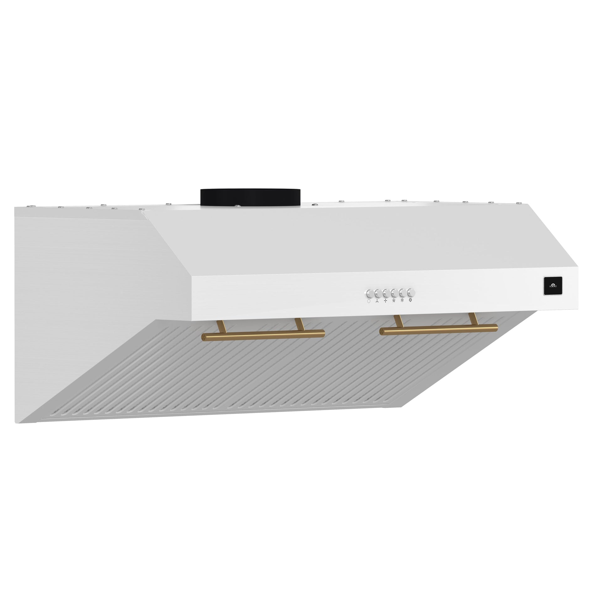 forno-bari-30-inch-under-cabinet-range-hood-400-cfm-white-with-antique-brass-handles-model-frhuc5255-30wht