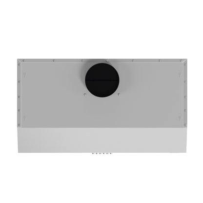 Forno Bari 30-Inch Under-Cabinet Range Hood, 400 CFM, White with Antique Brass Handles (Model FRHUC5255-30WHT)13