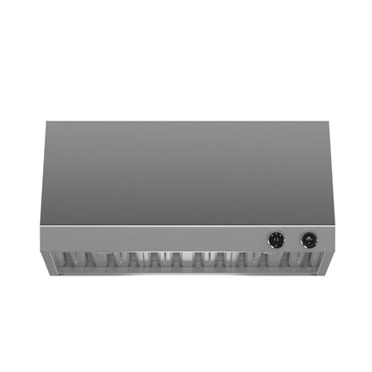 Forno Biagio 36-Inch Wall-Mount Range Hood, 600 CFM, Stainless Steel (Model FRHWM5009-36)1
