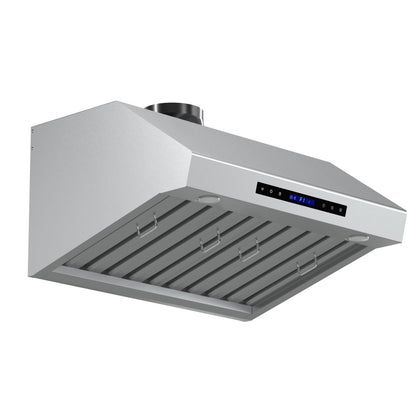 FORNO Palazzo 30-Inch Wall-Mount Range Hood, 500 CFM, Stainless Steel (Model FRHWM5030-30)3