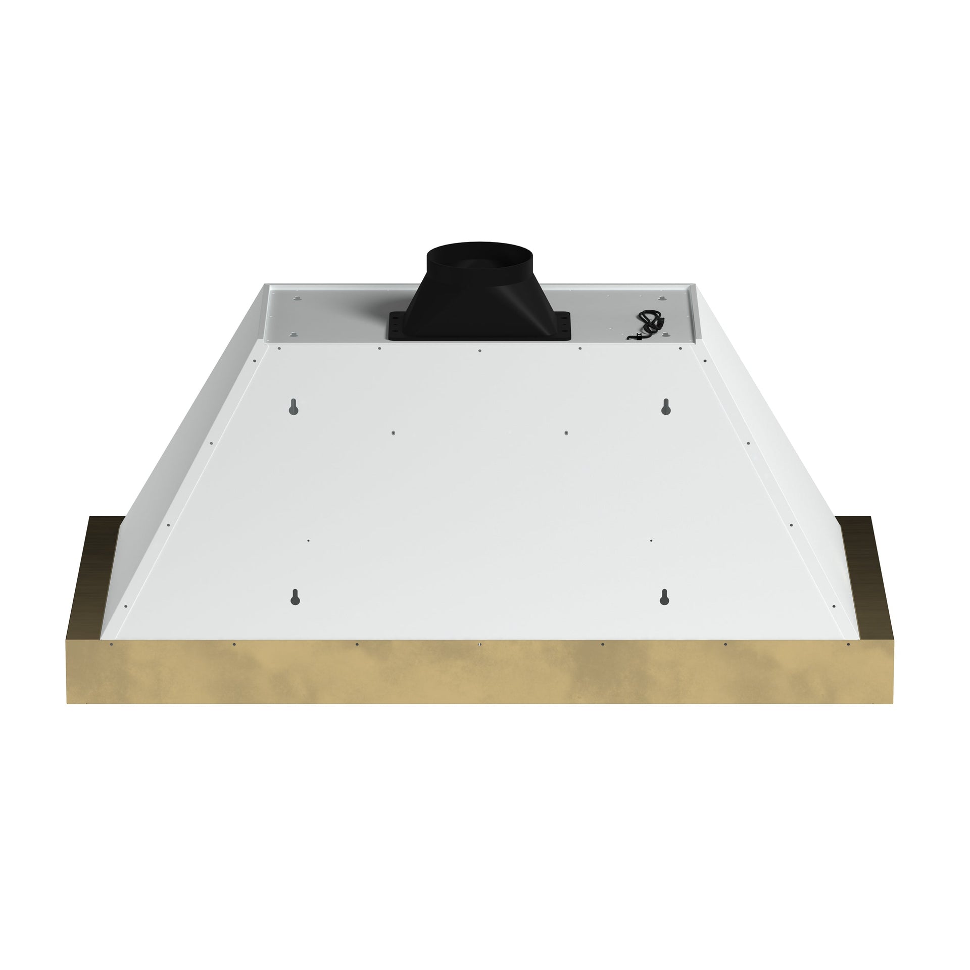 forno-vittorio-48-inch-wall-mount-range-hood-600-cfm-white-with-antique-brass-trim-remote-control-model-frhwm5078-48wht