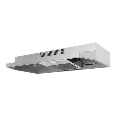 FORNO Cappa 30-Inch Under-Cabinet Convertible Range Hood, 200 CFM, Stainless Steel (Model FRHUC5200-30)9