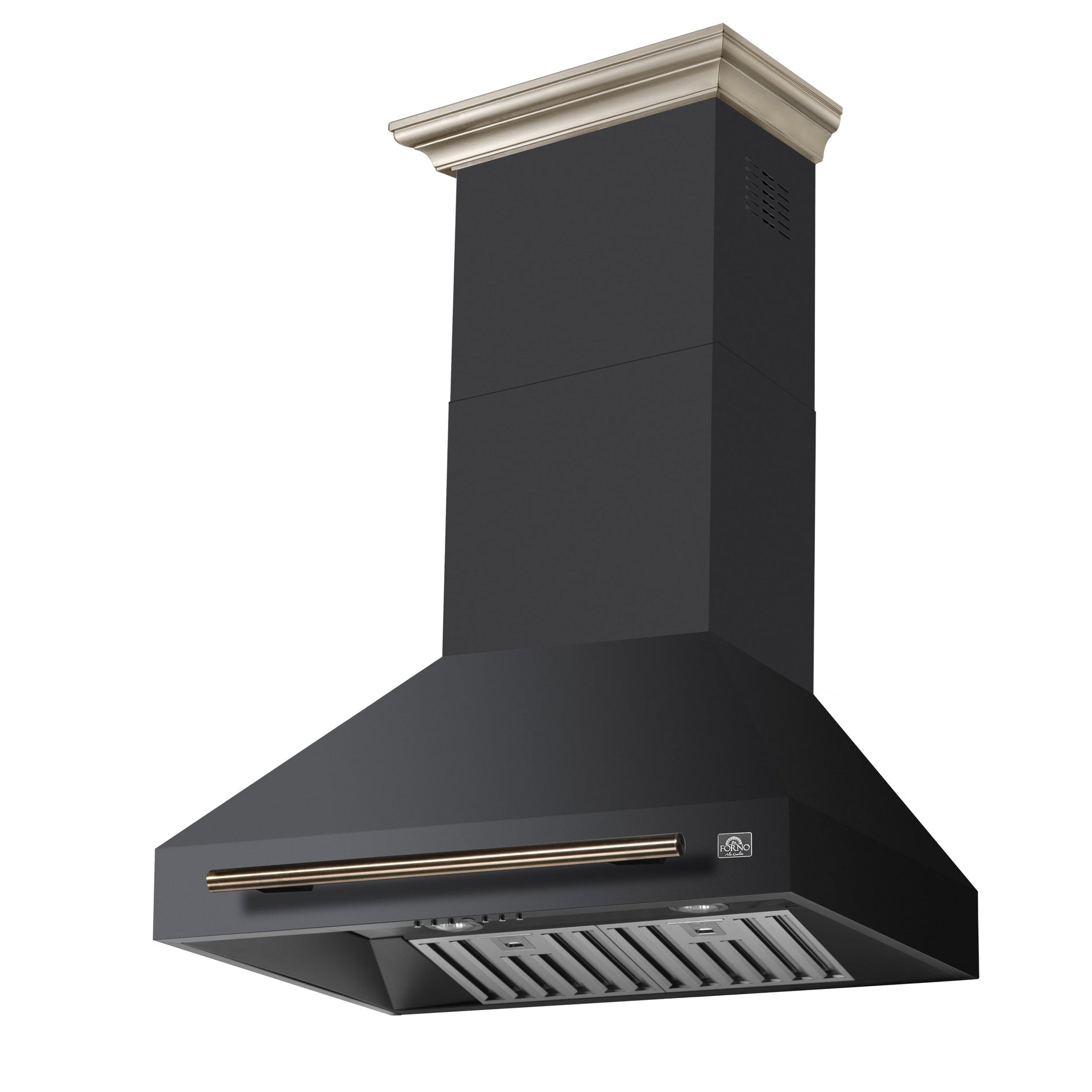forno-aria-30-inch-wall-mounted-convertible-range-hood-600-cfm-black-with-antique-brass-accents-model-frhwm5095-30blk