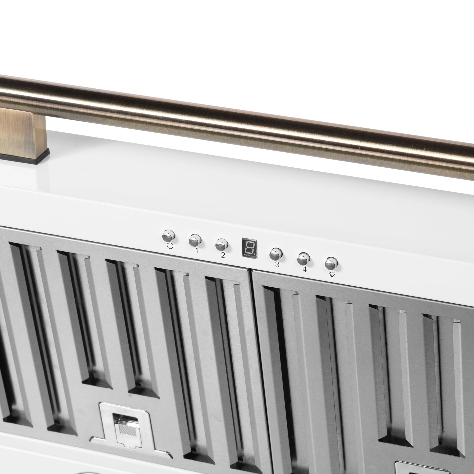 forno-aria-30-inch-wall-mount-convertible-range-hood-600-cfm-white-with-antique-brass-accents-model-frhwm5095-30wht