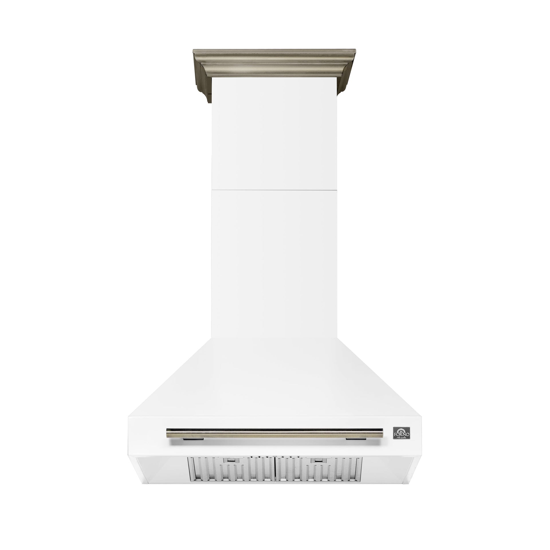 forno-aria-30-inch-wall-mount-convertible-range-hood-600-cfm-white-with-antique-brass-accents-model-frhwm5095-30wht