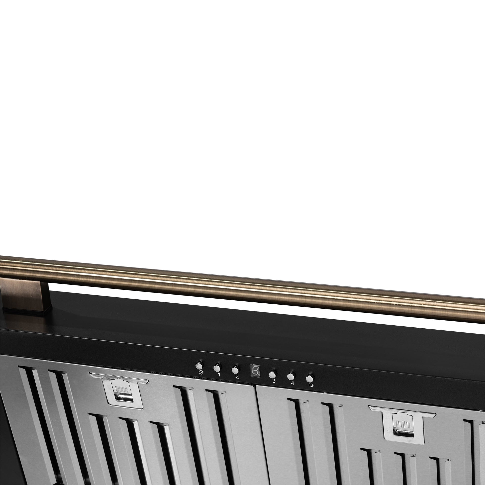 forno-aria-36-inch-wall-mount-range-hood-1200-cfm-black-finish-with-antique-brass-accents-model-frhwm5095-36blk