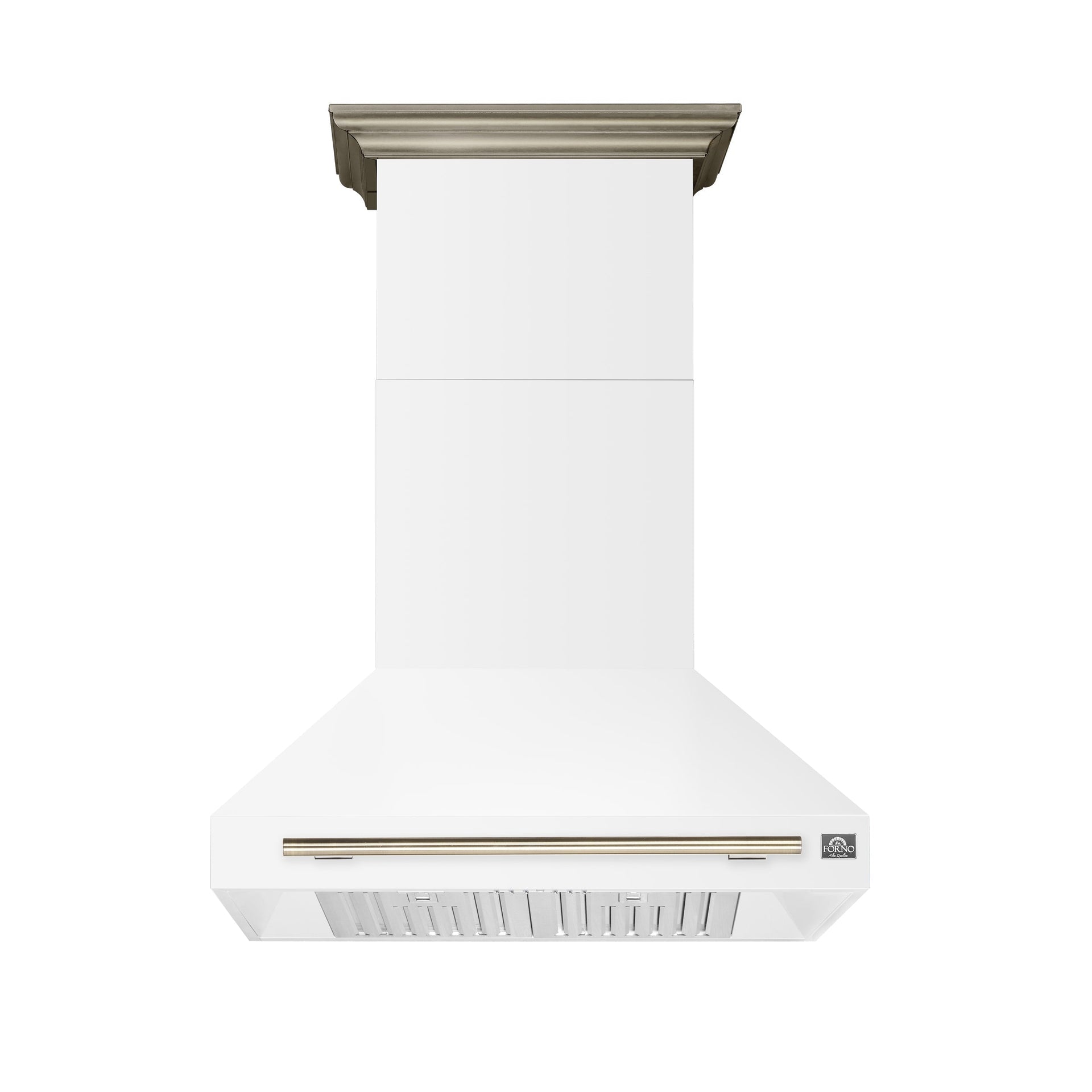 forno-aria-36-inch-wall-mount-range-hood-1200-cfm-white-with-antique-brass-accents-model-frhwm5095-36wht