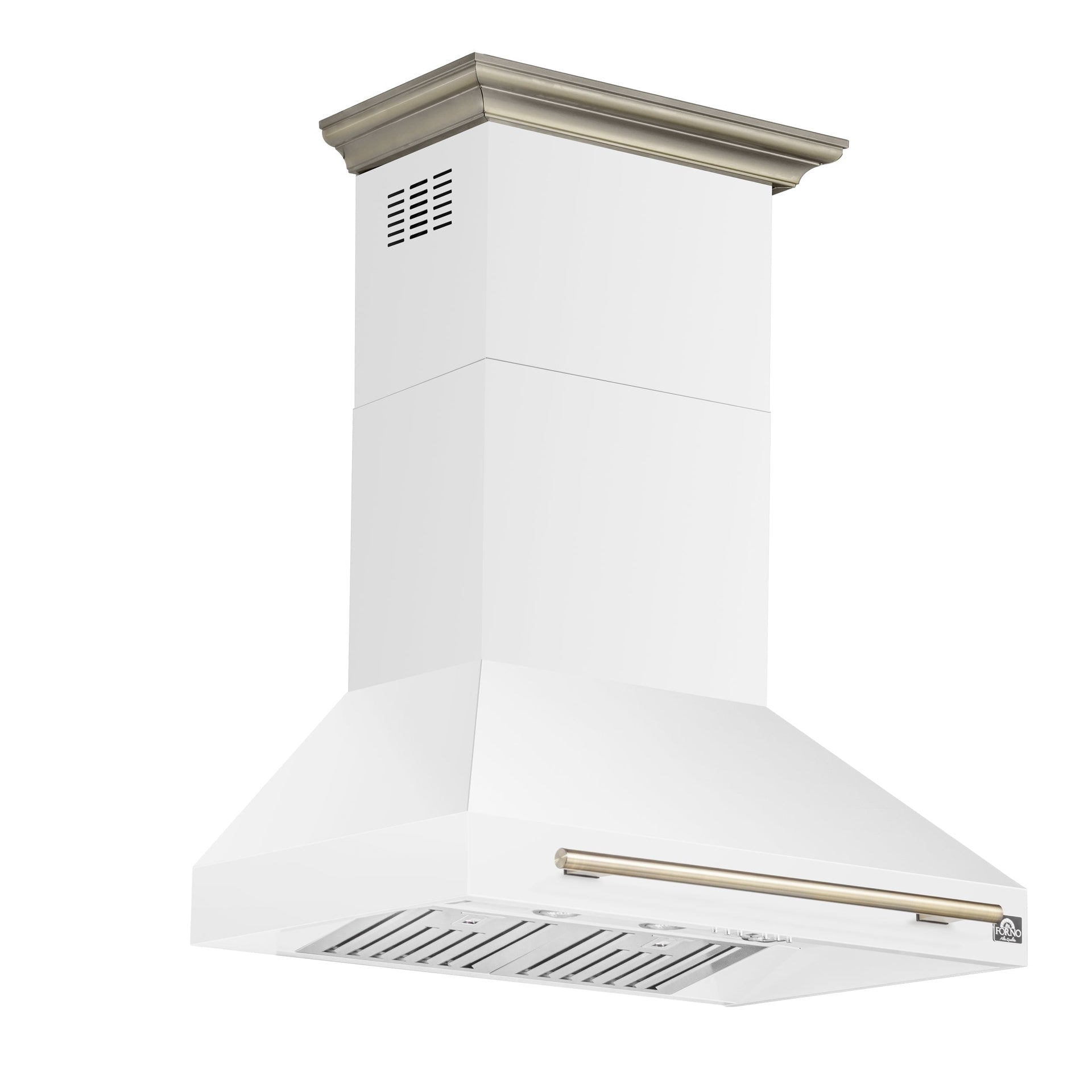 forno-aria-36-inch-wall-mount-range-hood-1200-cfm-white-with-antique-brass-accents-model-frhwm5095-36wht