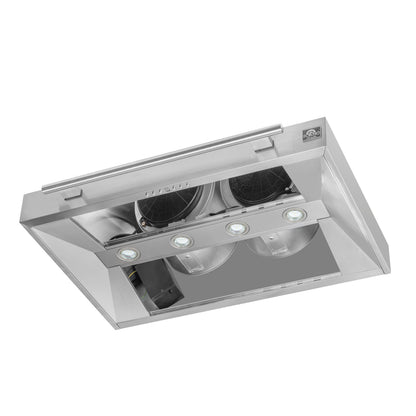 Forno Aria 36-Inch Wall Mount Range Hood, 1200 CFM, Stainless Steel (FRHWM5095-36)8