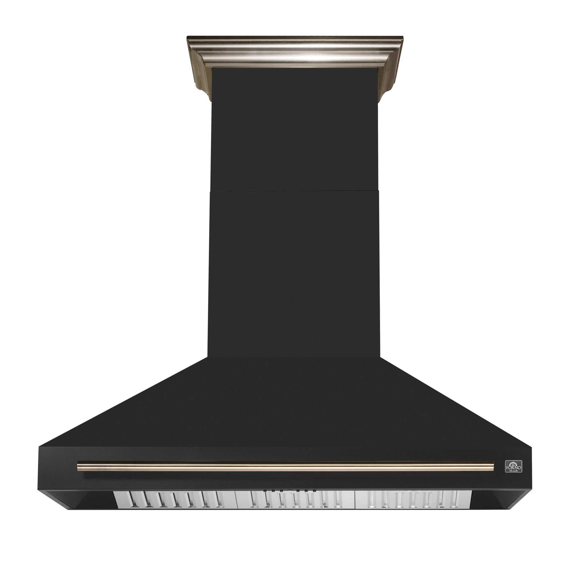 forno-aria-48-inch-wall-mount-range-hood-1200-cfm-black-with-antique-brass-accents-model-frhwm5095-48blk