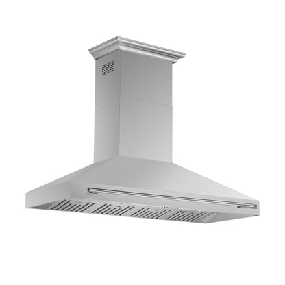 FORNO Aria 60-Inch Wall Mount Range Hood, 1200 CFM, Stainless Steel, Model FRHWM5095-601