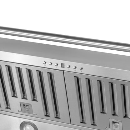 FORNO Aria 60-Inch Wall Mount Range Hood, 1200 CFM, Stainless Steel, Model FRHWM5095-609