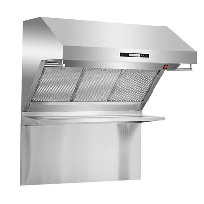 Forno Savona 36-Inch Wall-Mount Range Hood with Stainless Steel Backsplash (Model FRHWM5029-36HB)2